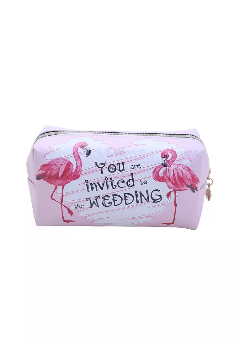 L.Blend Cosmetic Small Bag Flaminggo Pink