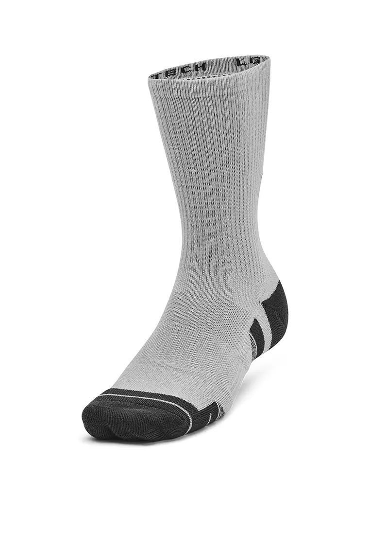Performance Tech™ Unisex 3-Pack Crew Socks