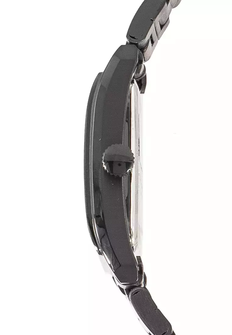 Alexandre Christie Jam Tangan Wanita - Black Dark Grey Rosegold - Stainless Steel - 1039 LDBIPDGRG
