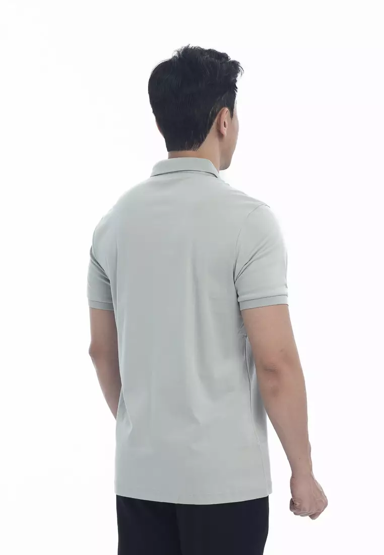 Men's Liquid Flow Polo in Plain Colors
