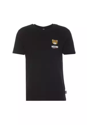 Bonnet Moschino Teddy Bear – Laine, Couleur Lilas/blanc, Taille Unique, Neuf Avec étiquettes