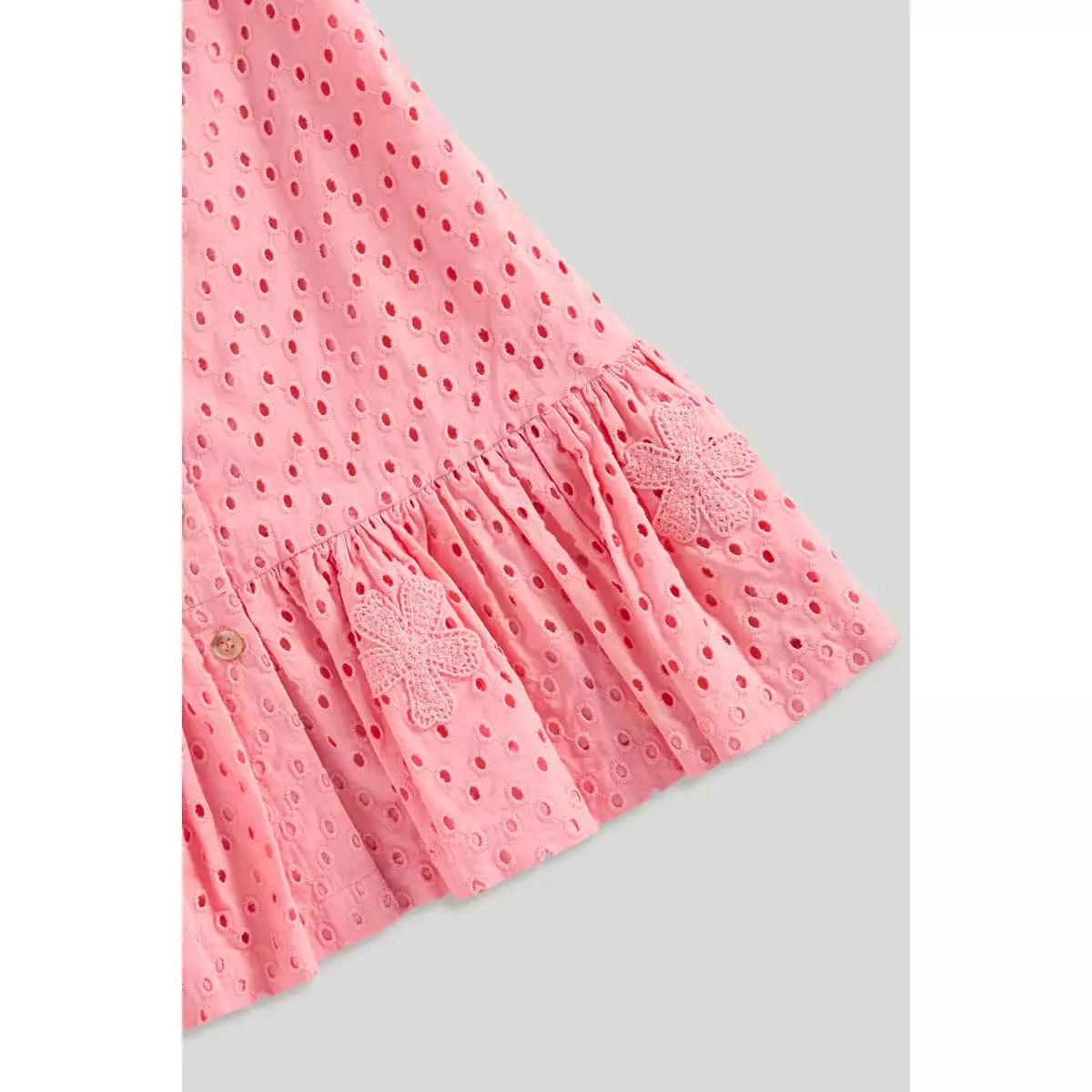 Mothercare Pink Broderie Top and Shorts Outfit