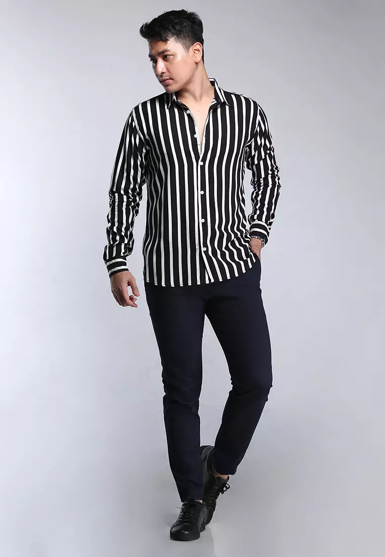 Black Stripe Shirt