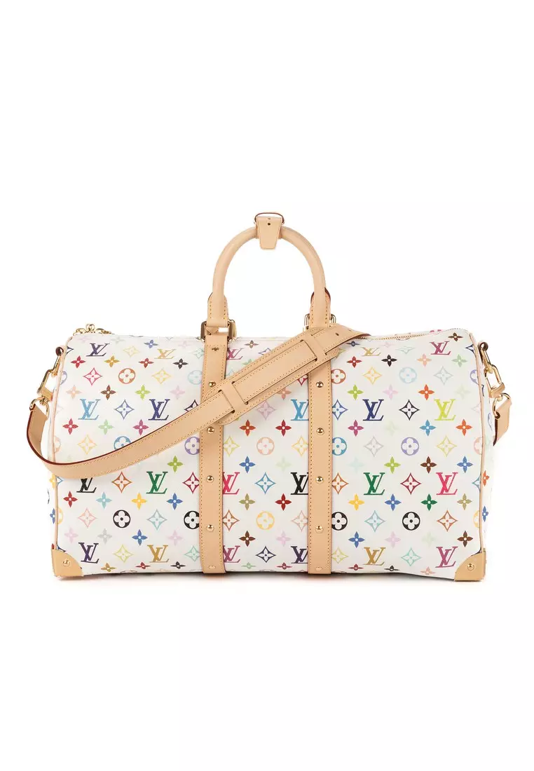 Pre-Loved Ltd. Ed. LV x Takashi Murakami Keepall Bandoulière 45