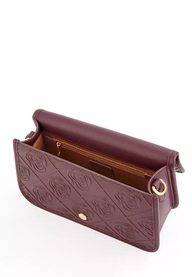 Magenta Purple Rois Small Satchel Bag