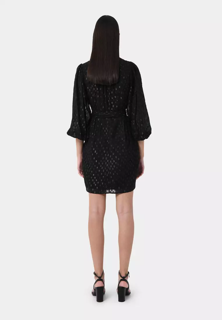 Minda Glitter Mini Dress