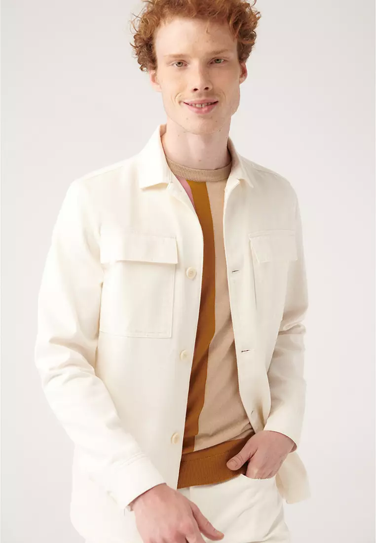 Comfort Fit Shirt Jacket