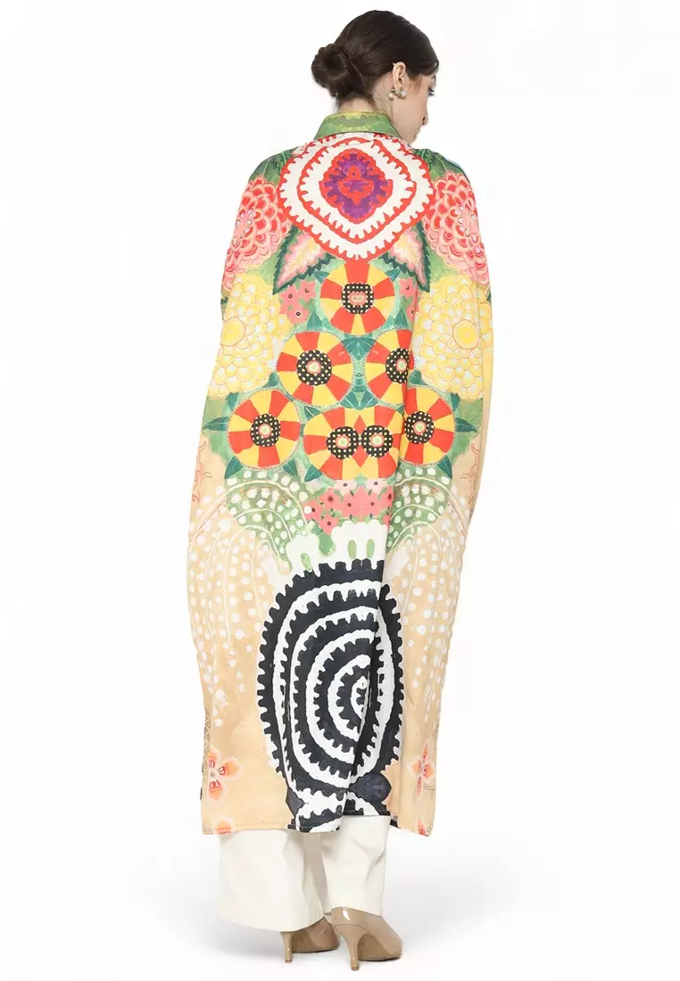 Kanzi Collared Kaftan