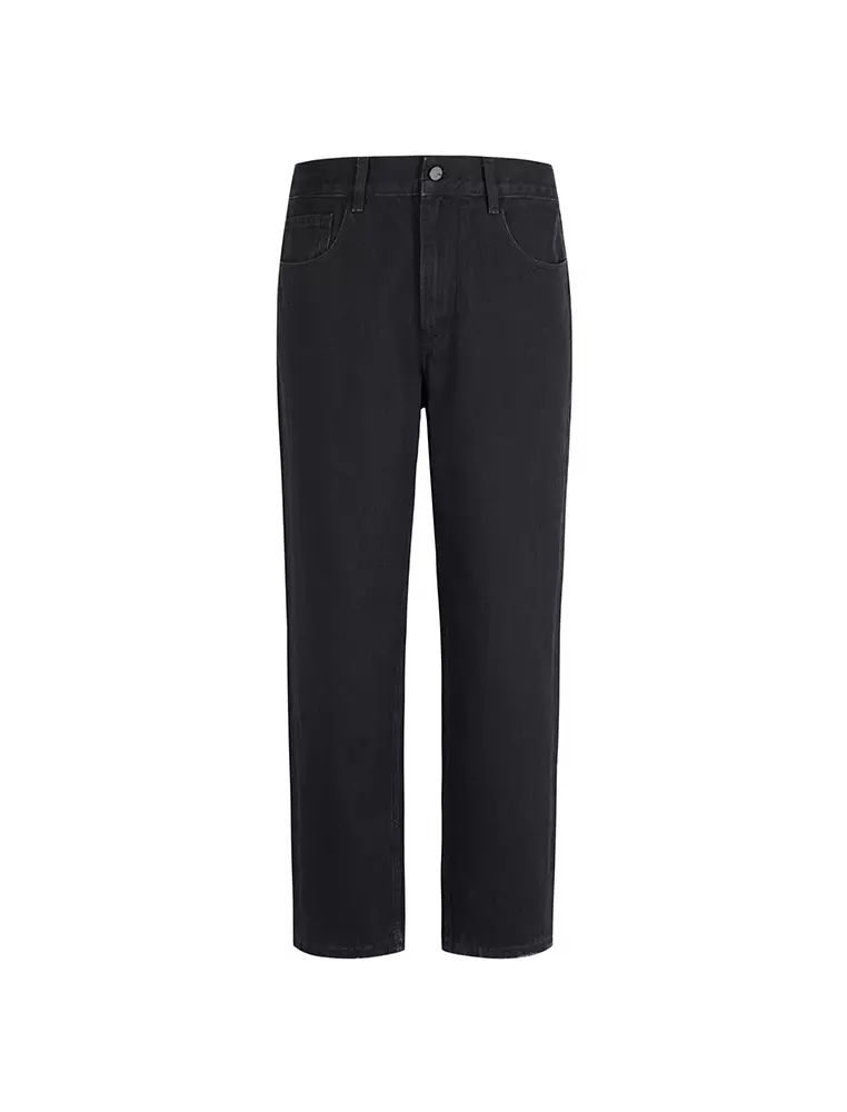 锥形九分铅笔裤