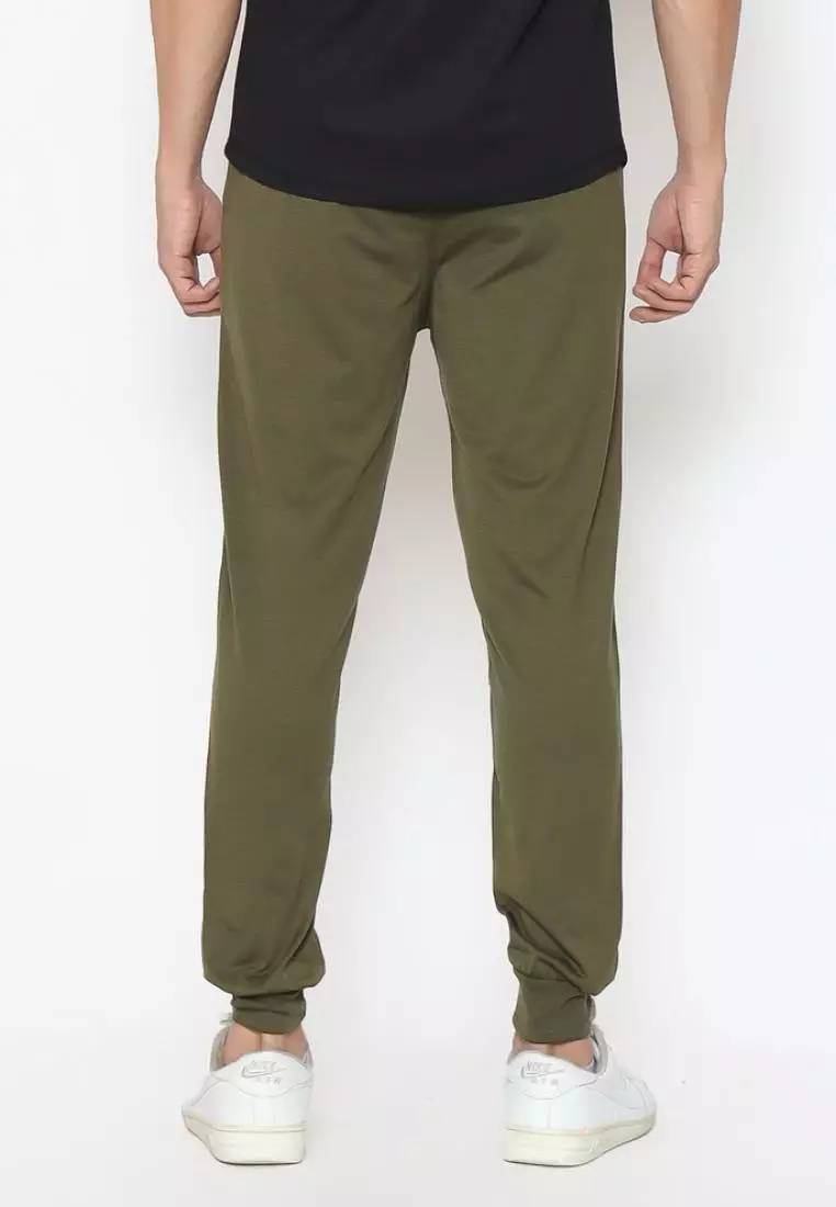 FITWEAR - JOGGER MATEO BACK ZIP POCKET - ARMY