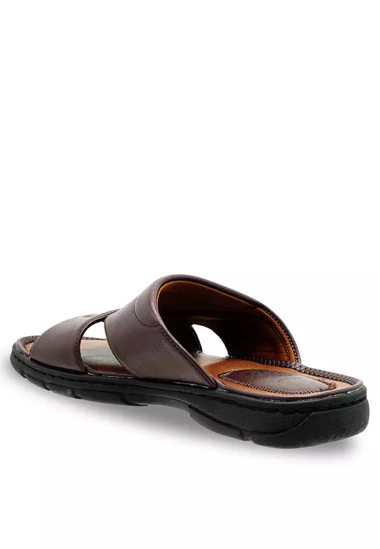 Slip On Faux Leather Classic Casual Sandals