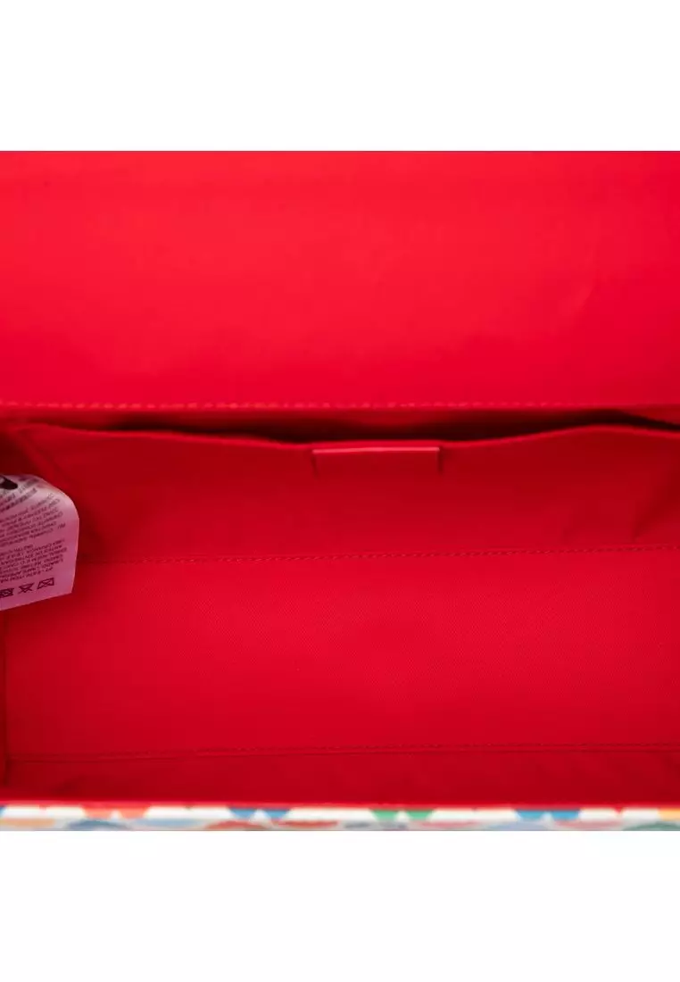 Pre-Loved Gucci Childrens Coated Canvas Heart Handbag