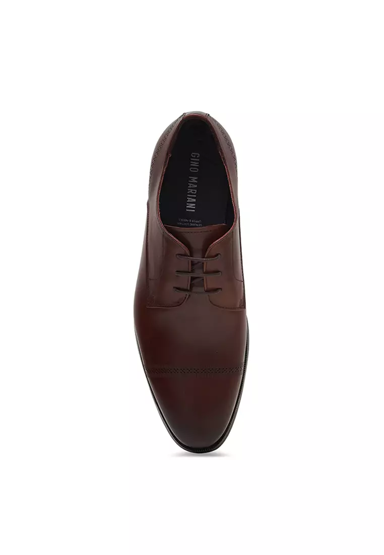 Sepatu Formal Pria Gino Mariani Alpinolo Coklat