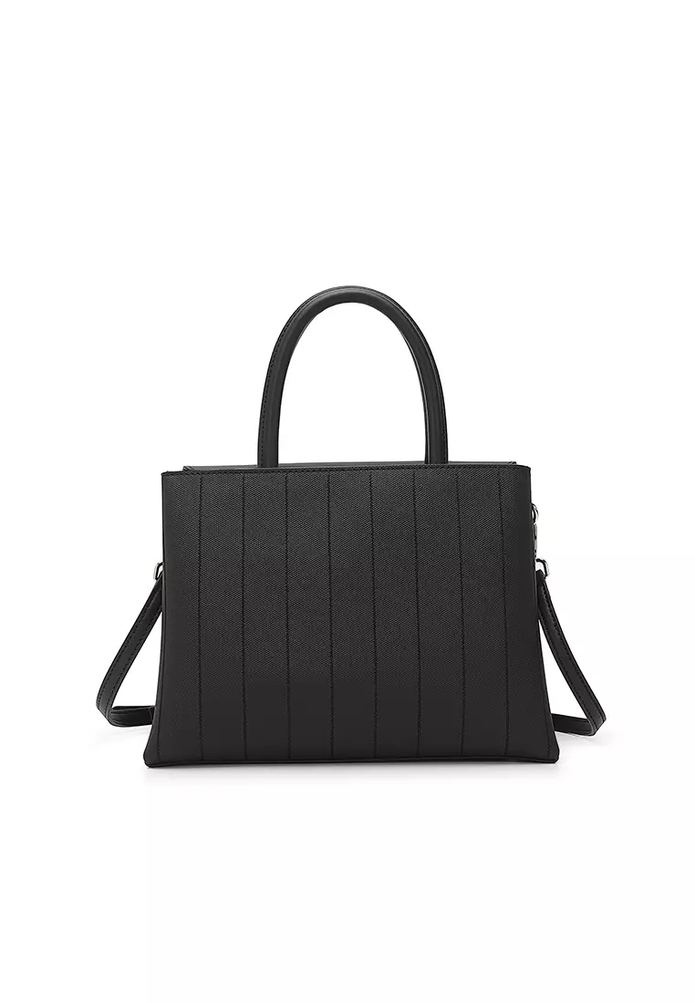 Women's Top Handle Bag / Sling Bag / Crossbody Bag / Shoulder Bag (Tas Tangan / Tas Selempang / Tas Bahu) - Hitam