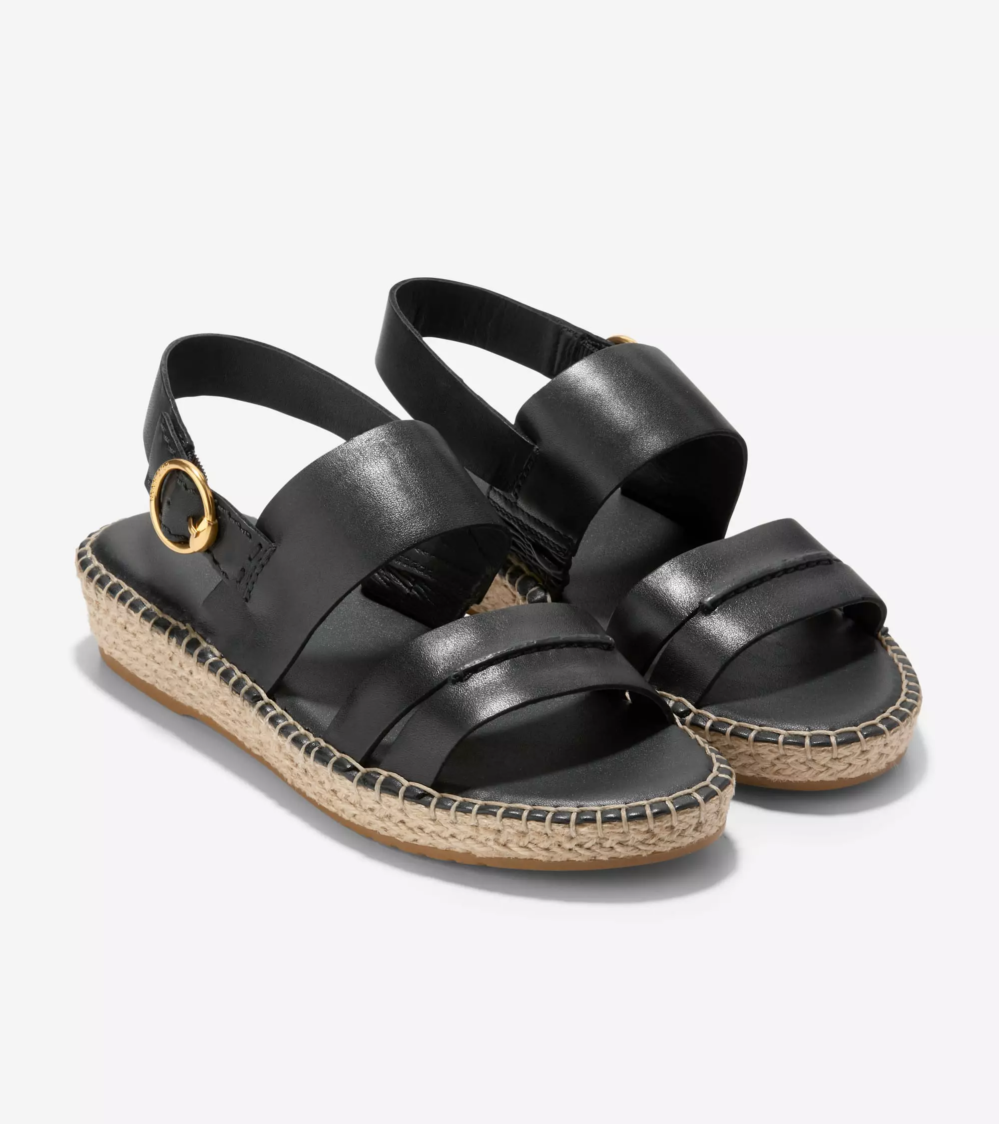 Cole Haan Woman Cloudfeel Tilden Sandal - Sepatu Wanita (Hitam)
