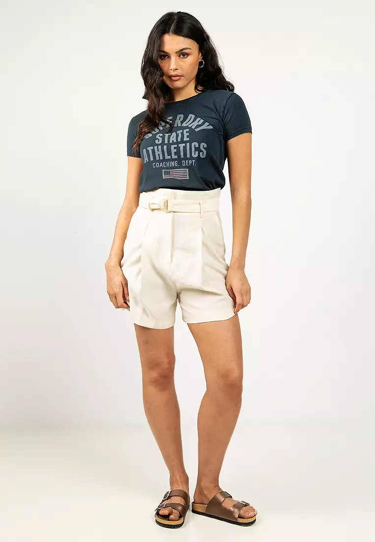 Athletic Graphic Fitted Tee