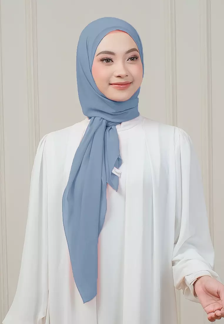 HIJAB INSTAN MAGNET SYIFA - DENIM