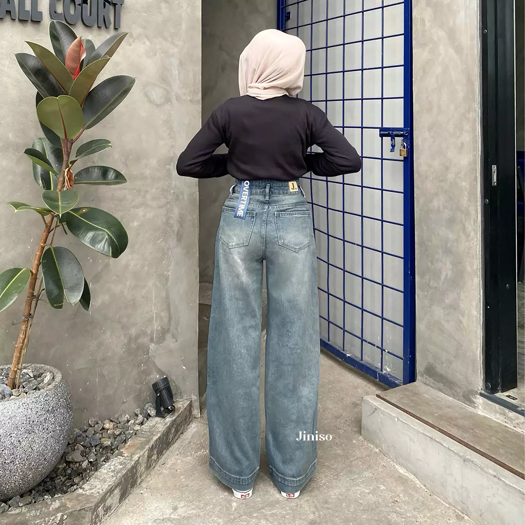 Ultra Highwaist Baggy Loose Jeans 666 OVERTIME