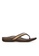 Vionic brown Islander Toe Post Sandal D75B9SHF94FF2FGS_1