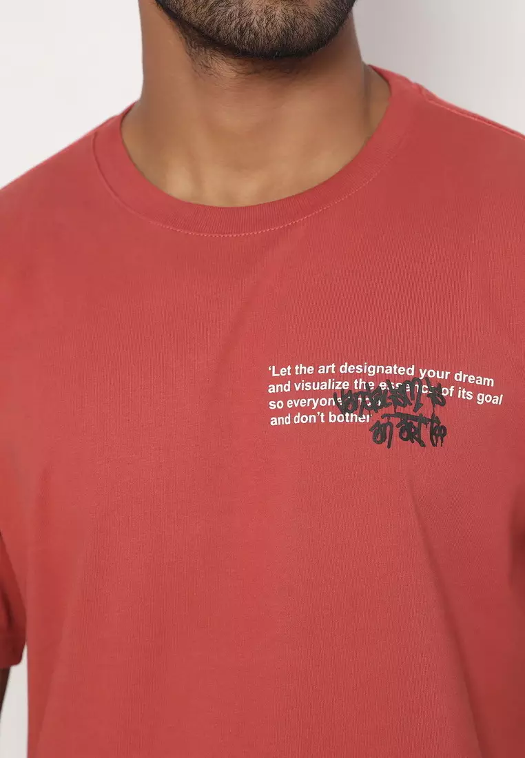 NX T-Shirt Cotton Combed Tebal Pria 207370401