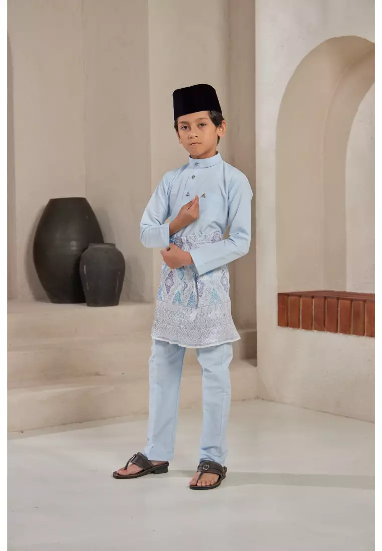 Baju Melayu Moden Cekak Musang for Kids