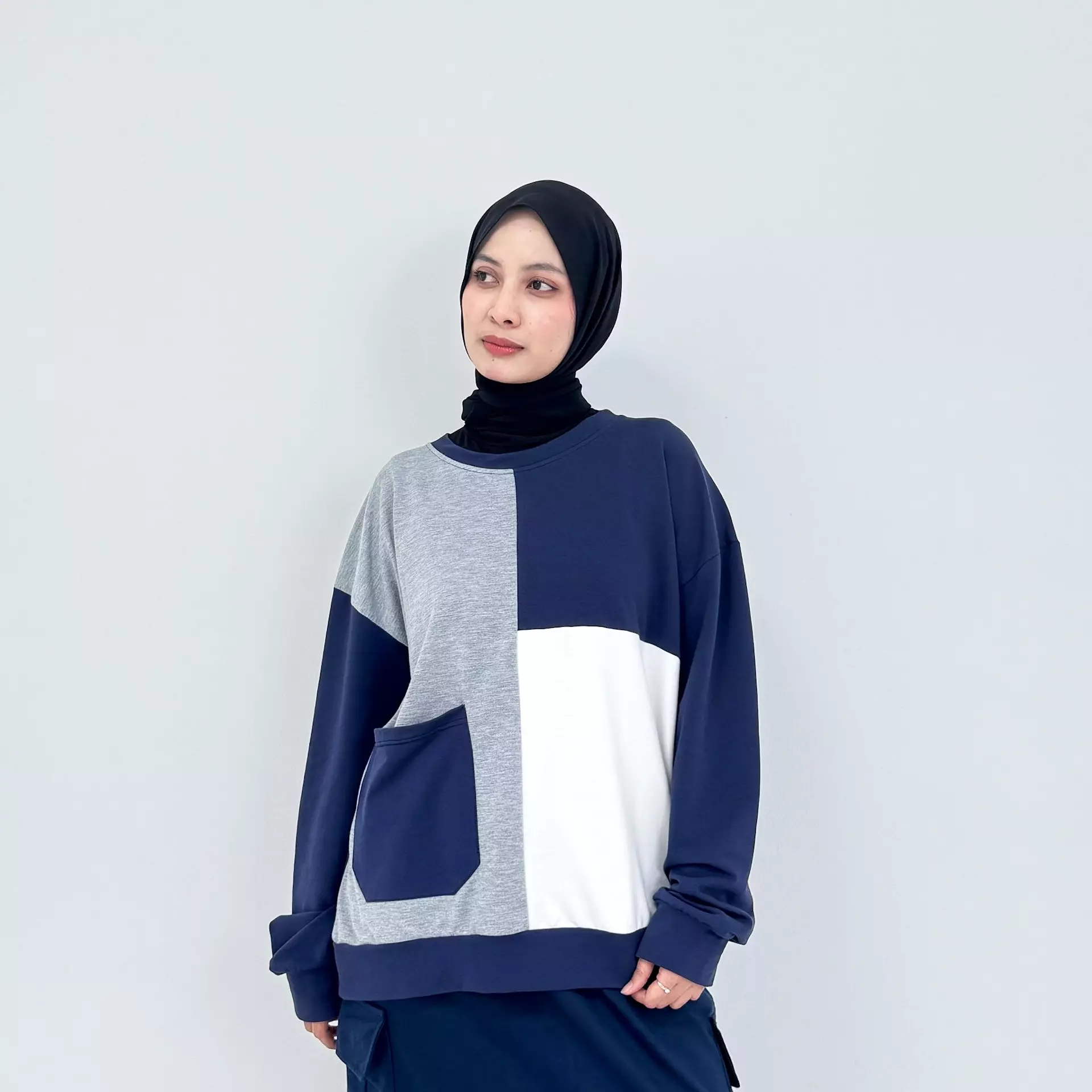 Tissa Set Sporty Skirt | Setelan Training Olahraga Rok Panjang Wanita