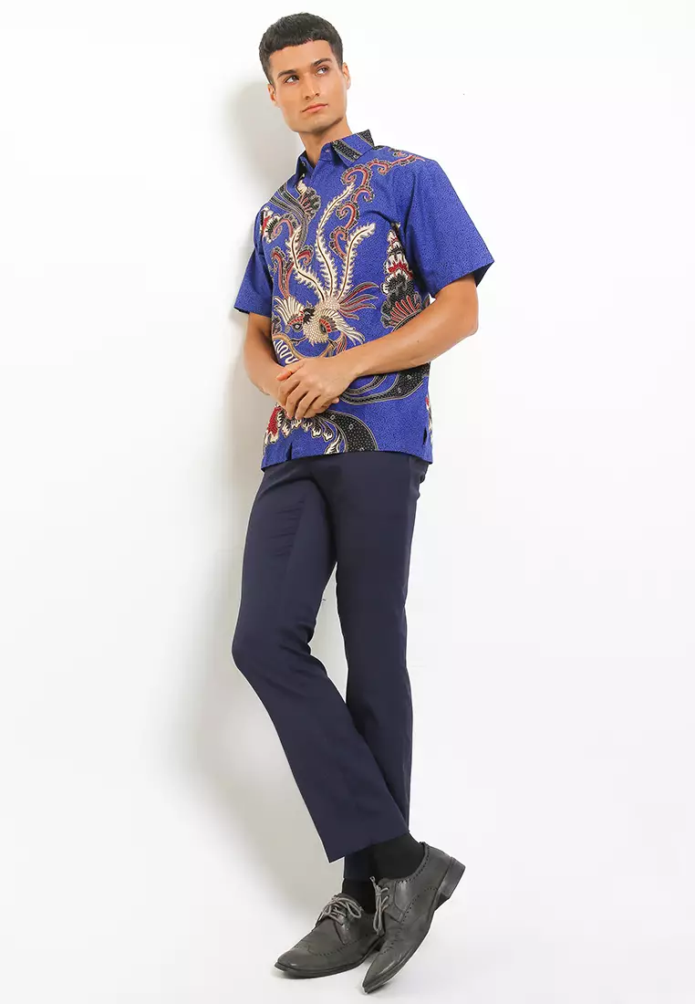 Cody Shirt Batik Kemeja Pendek Katun Pria