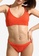 PIMKIE orange Wrinkled Swimsuit Briefs D6A4AUS3B91151GS_1