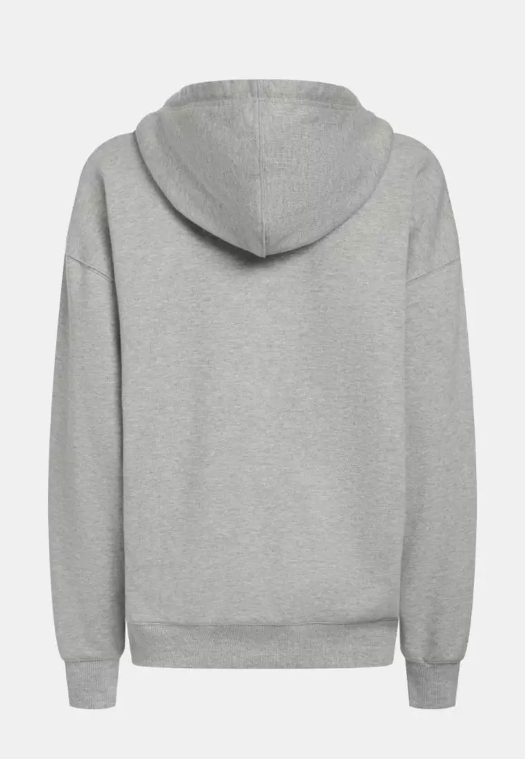 grey hoodie front