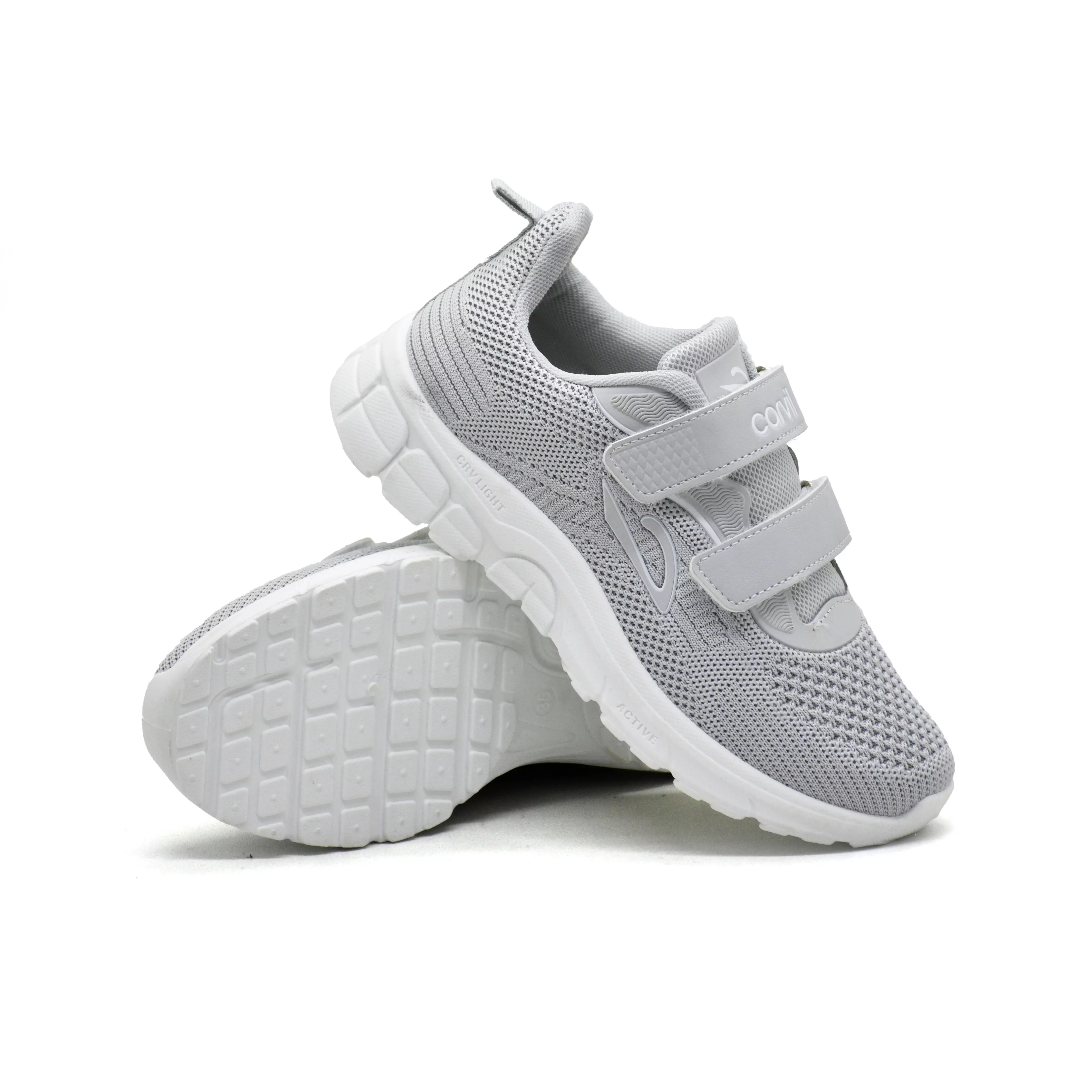 Carvil Sepatu Anak Glasgow-01 Light Grey/White