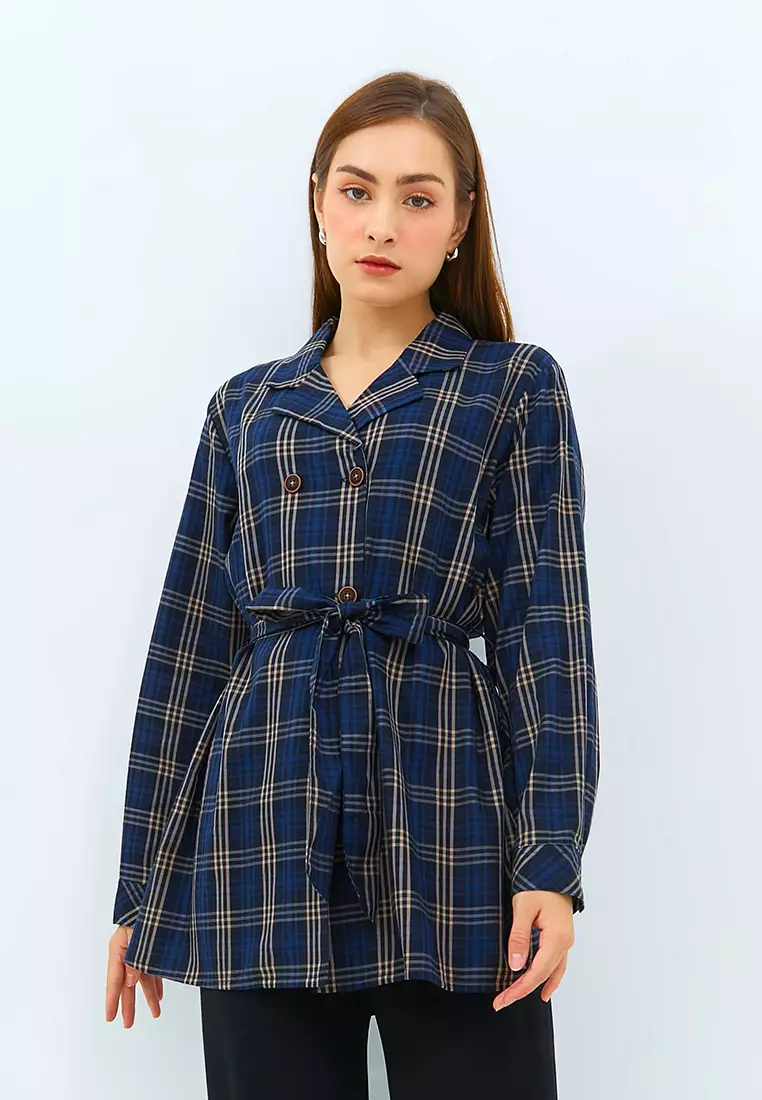 Carvil Kemeja Wanita Freda-NVB