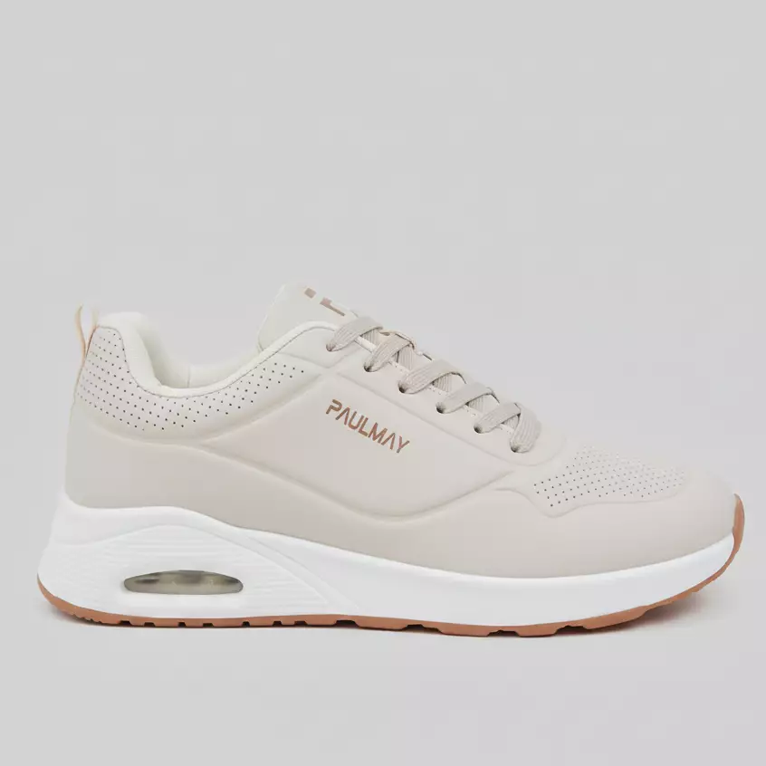 PAULMAY - Sepatu Sneakers Uno Series Beige