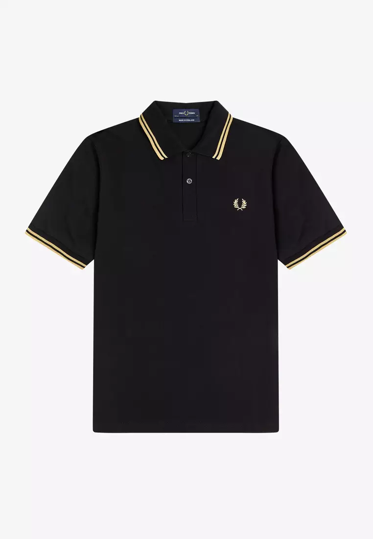 新品　The Fred Perry Shirt - M12 300 36 M12 - White / Ice / Navy | The Fred Perry Shirt | Men's Short