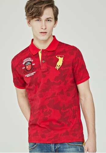 POLO HAUS red Polo Haus - Men’s Regular Fit China Team Polo Tee 18631AA9601BE1GS_1