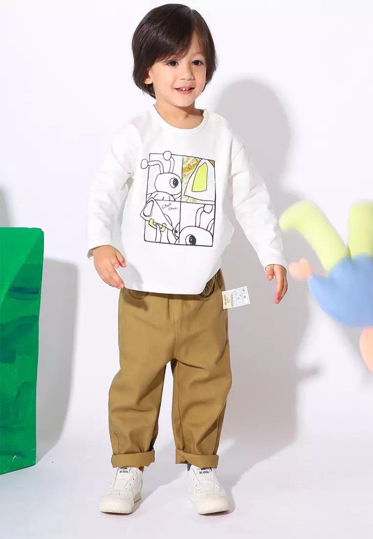 Long Sleeve Sweatshirt With Graphic Design