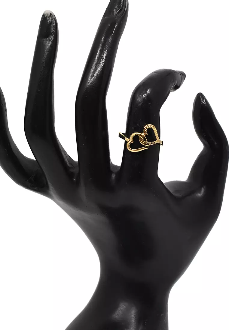 18K Yellow Gold Lady Ring