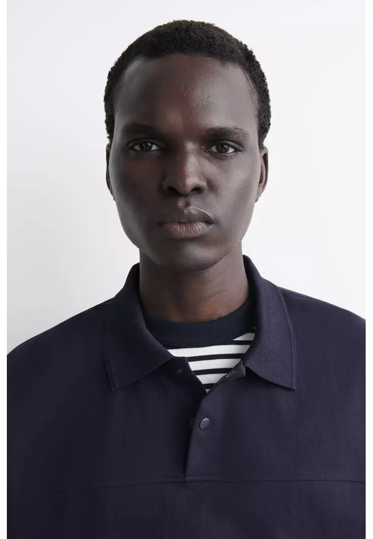 Buy COS PRESS-STUD COTTON POLO SHIRT 2026 Online | ZALORA Philippines