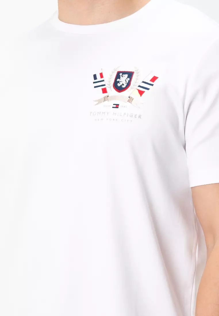 Crest Interlock T-Shirt - Tommy Mainline