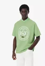 Buy Lacoste Loose Fit Heavy Cotton Printed T-shirt 2026 Online