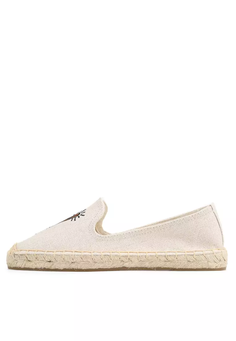 Embroidered Canvas Espadrilles HB45433