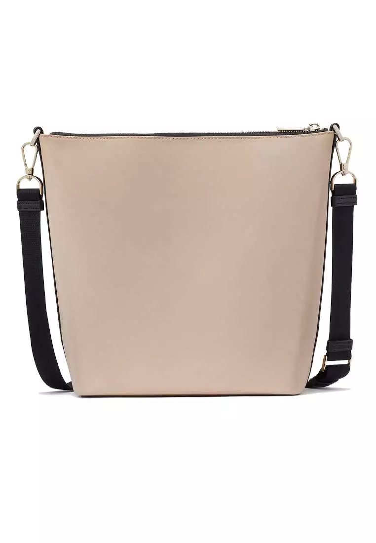 Chelsea Large Duffle Crossbody Bag Warm Beige Multi KG459