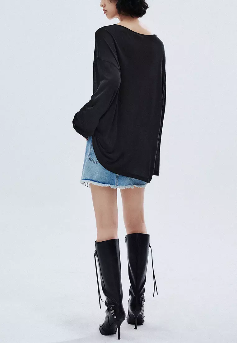 Loose Long-sleeved T-shirt