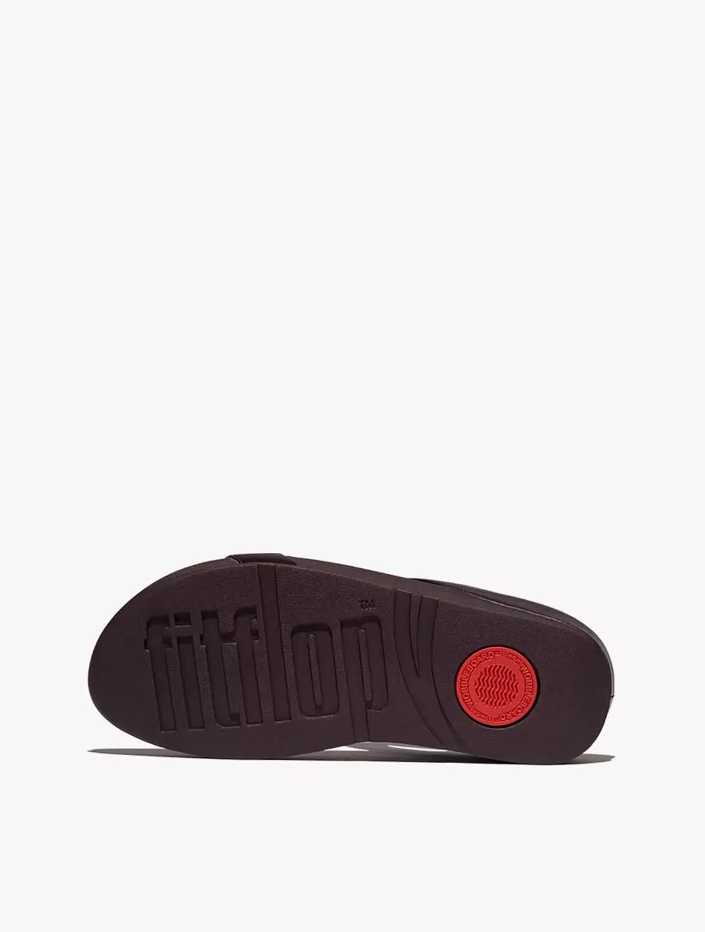 Fitflop Fino Multi-Stone Leather Slides - Plumberry