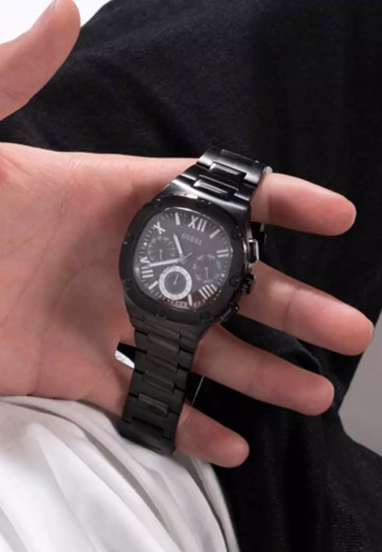 Guess Gents Watch HEADLINE Black - GW0572G3