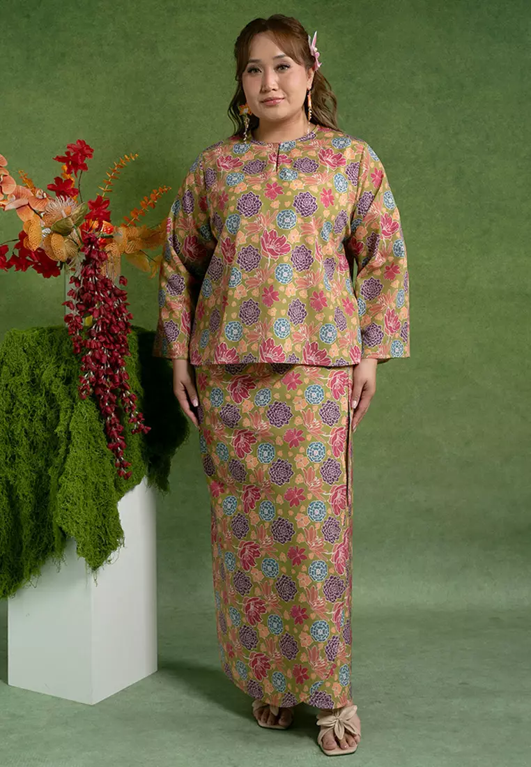 Miza Plus size Kurung Set