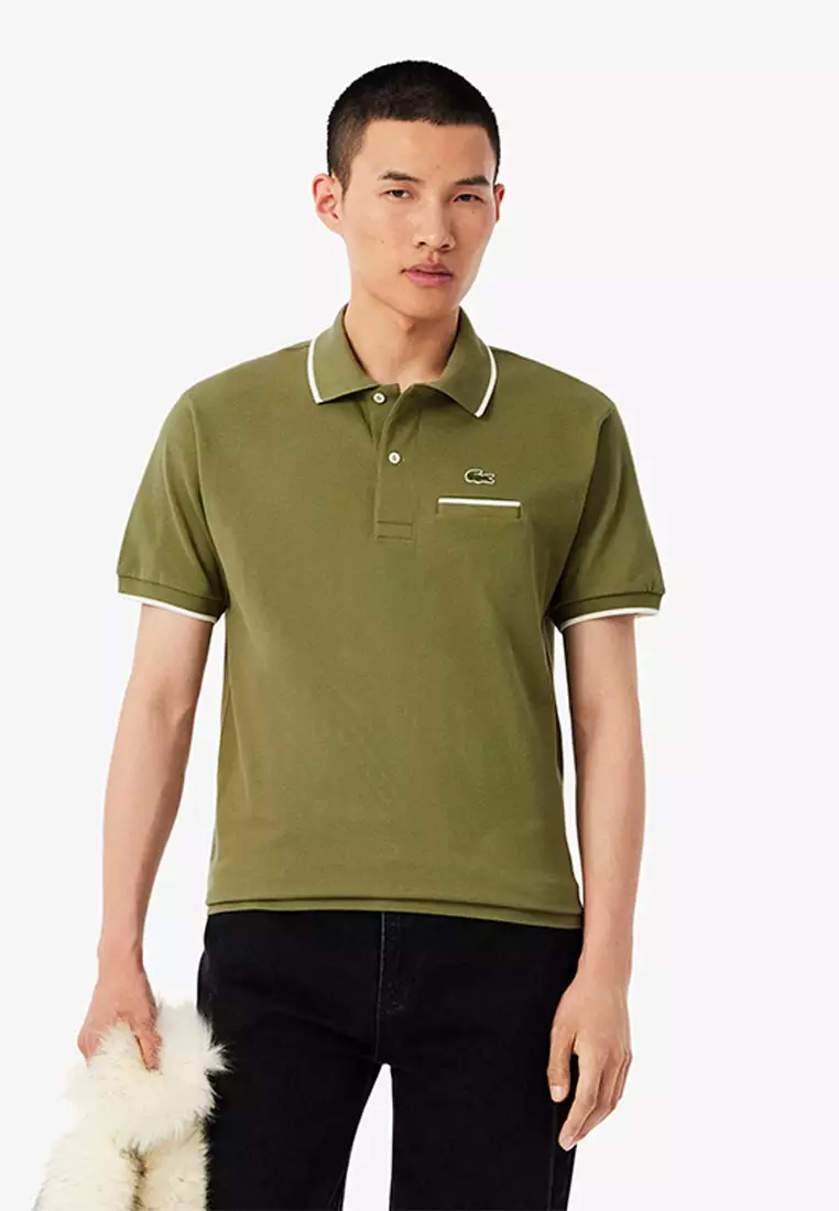 Classic Fit Pocket Accent L.12.12 Polo Shirt