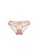 ZITIQUE pink Women's Sexy Ultra-thin 3/4 Cup Non-Sponge Push Up Bra Lace Lingerie Set (Bra and Underwear) - Pink B11ACUSE556624GS_3
