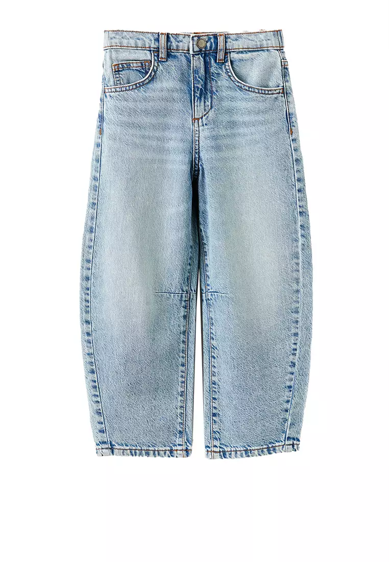 Buy Cotton On Kids Barrel Leg Denim Jeans 2025 Online ZALORA