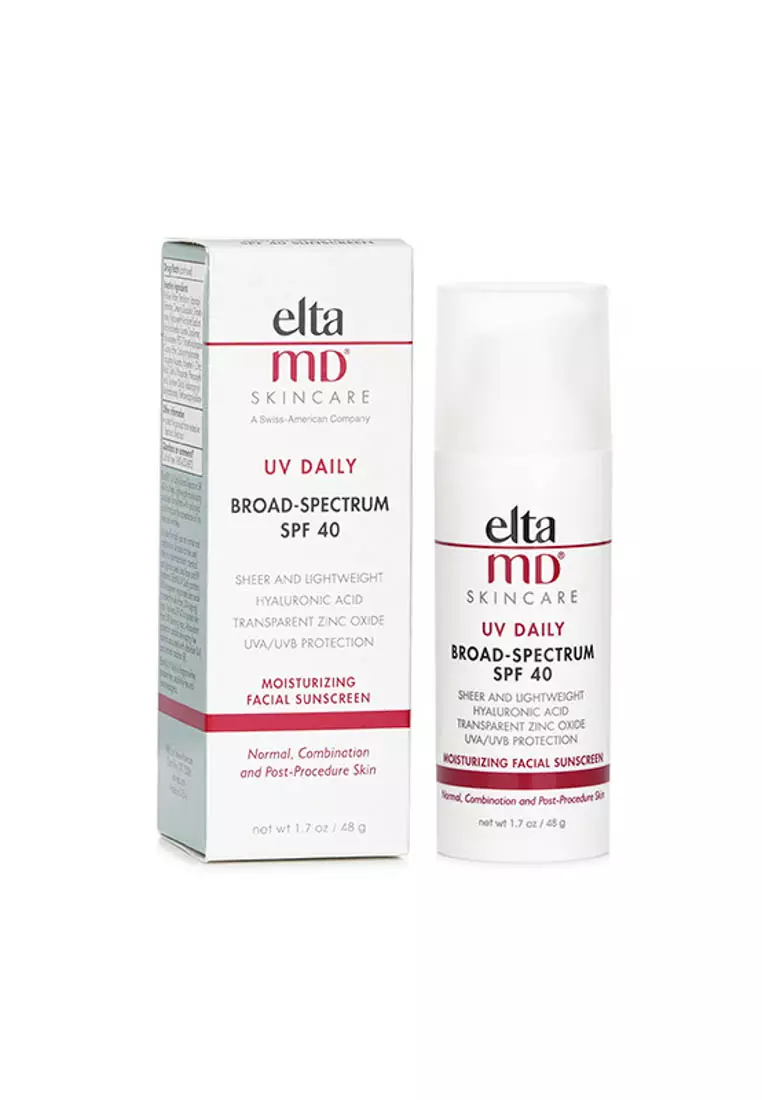 ELTAMD - UV Daily Moisturizing Facial Sunscreen SPF 40 - For Normal.