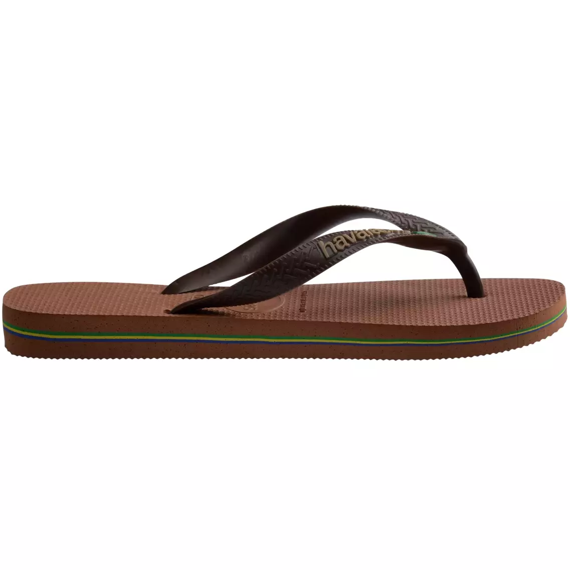 Havaianas 2815 - Brasil Logo Rust/Coffee - Sandal Pria